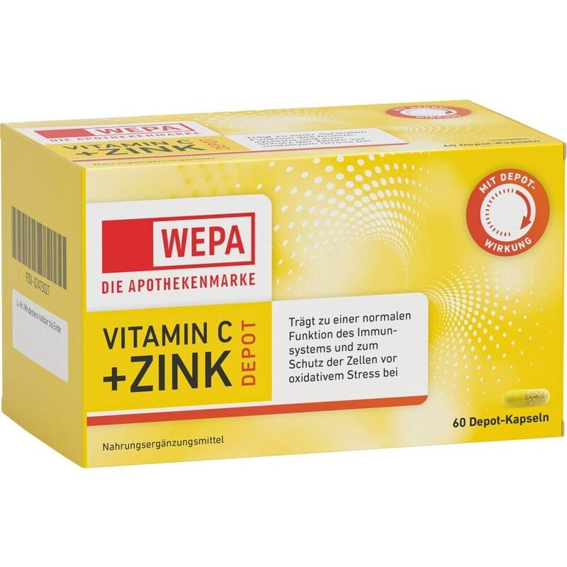 WEPA Vitamin C+Zink Kapseln