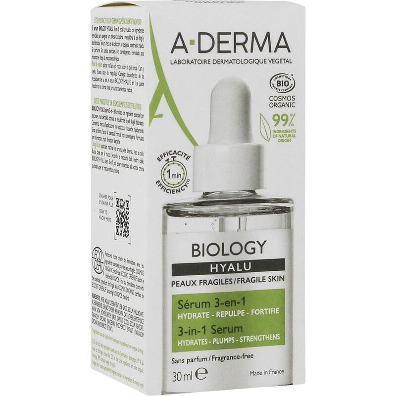 A-DERMA Biology Hyalu Serum 3in1
