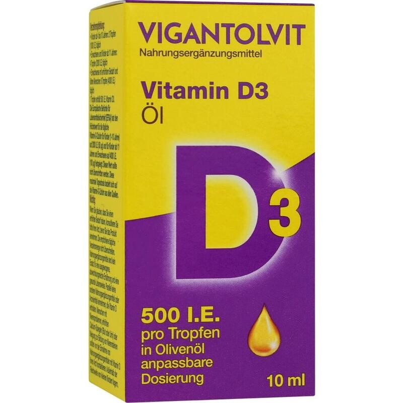 VIGANTOLVIT 500 I.E./Tropfen D3 Öl