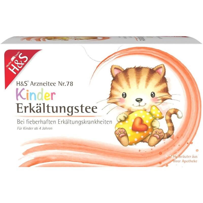 H&S Kinder Erkältungstee Filterbeutel