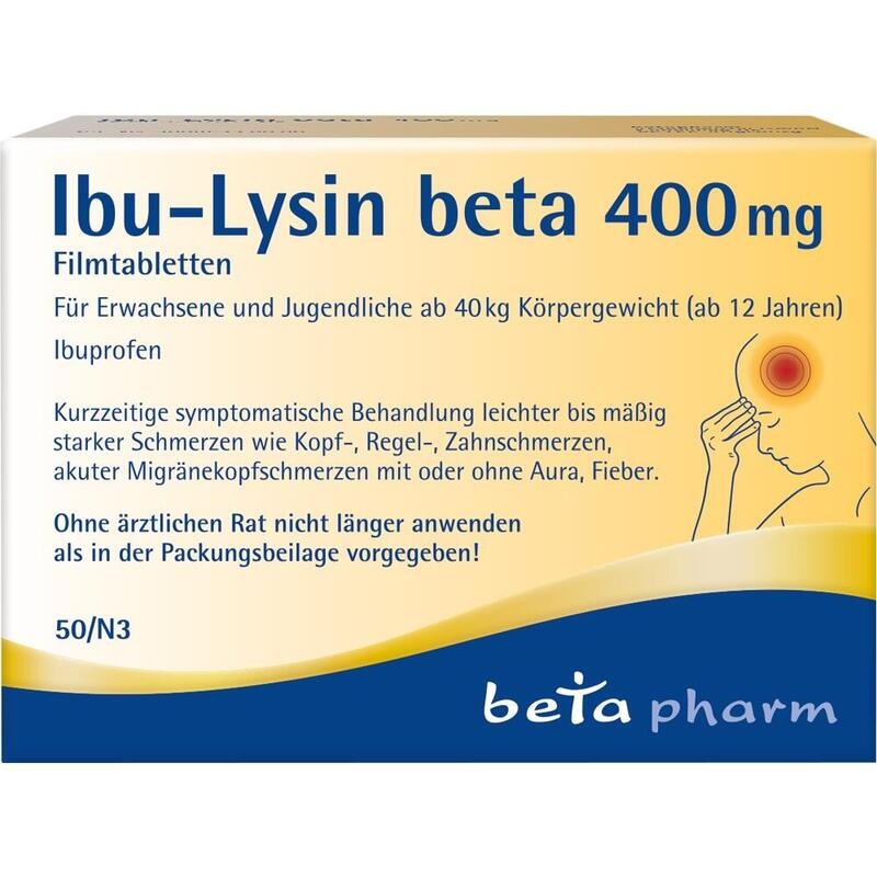 IBU-LYSIN beta 400 mg Filmtabletten