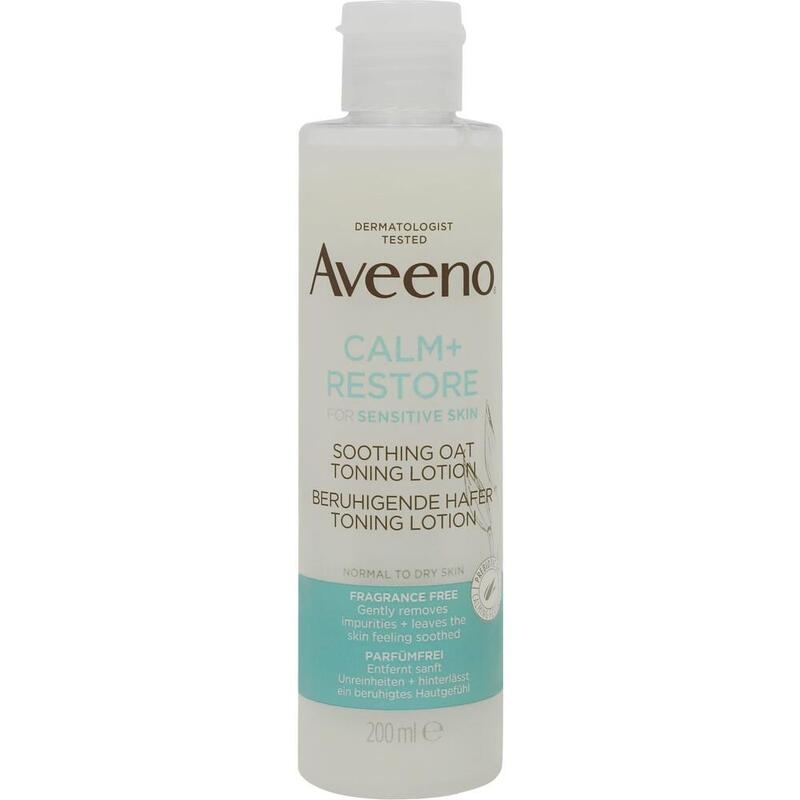 AVEENO Calm+ Restore beruhigende Hafer Toning Lot.