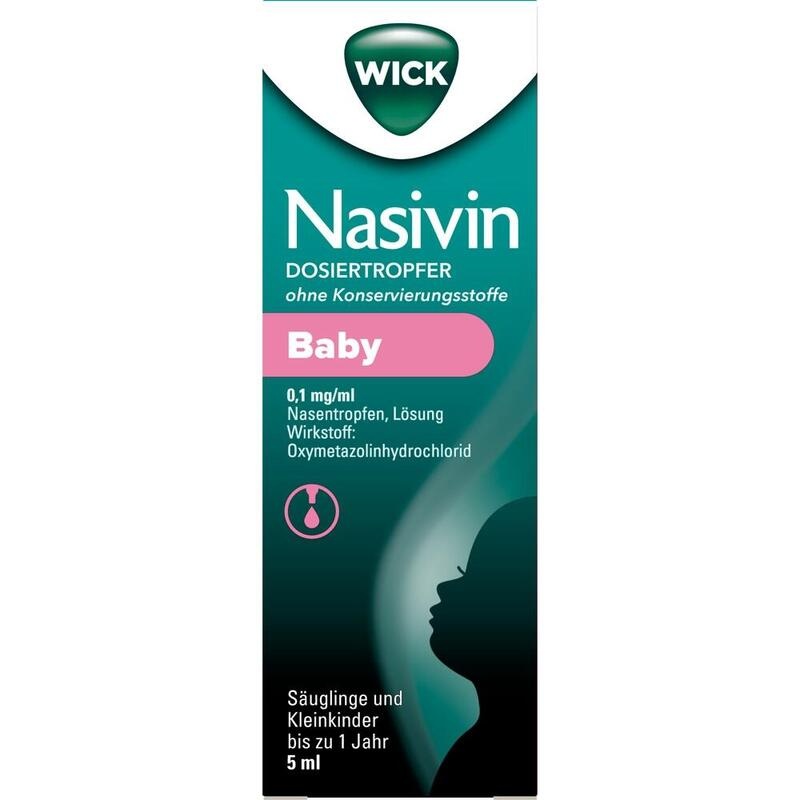 WICK Nasivin Dosiertropfer oK Baby 0,1 mg/ml NTR